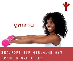 Beaufort-sur-Gervanne gym (Drôme, Rhône-Alpes)
