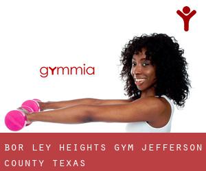 Bor-ley Heights gym (Jefferson County, Texas)